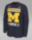 Low Resolution Michigan Bowl Bound Playoff Men's Jordan College Football Long-Sleeve T-Shirt