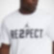 Jordan online respect shirt