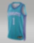 Low Resolution LaMelo Ball Charlotte Hornets 2023/24 Nike Dri-FIT Erkek NBA Swingman Forma