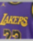 Los Angeles Lakers Statement Edition Jordan Dri-FIT NBA Swingman Jersey.
