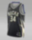 Low Resolution Milwaukee Bucks Statement Edition Jordan Dri-FIT NBA Swingman-trøje til mænd