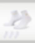 Low Resolution Nike Everyday Plus Cushioned Training Ankle Socks (3 Pairs)