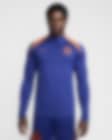 Low Resolution Ανδρική ποδοσφαιρική μπλούζα προπόνησης Nike Dri-FIT Κάτω Χώρες Strike