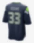 Seattle Seahawks Nike Alternate Game Jersey - Gray - Jamal Adams - Mens