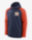 Nike / Men's Houston Astros Navy V-Neck Pullover Jacket