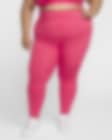 Low Resolution Nike One Women's High-Waisted 7/8 Leggings with Pockets (Plus Size)