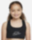 Low Resolution Nike Dri-FIT Swoosh Sport-BH für ältere Kinder (Mädchen)