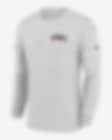 Low Resolution Nike Dri-FIT Velocity Athletic Stack (NFL New England Patriots) Men's Long-Sleeve T-Shirt