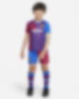 Low Resolution F.C. Barcelona 2021/22 Home Younger Kids' Football Kit