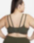 Low Resolution Nike Zenvy Strappy Women's Light-Support Padded Sports Bra (Plus Size)