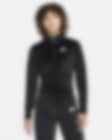 Low Resolution Nike Air Women's Velour 1/4-Zip Long-Sleeve Top