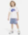 Low Resolution Nike Sportswear Reimagine Little Kids' French Terry Shorts Set