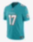 Low Resolution Jersey de fútbol americano Nike Dri-FIT de la NFL Limited para hombre Jaylen Waddle Miami Dolphins