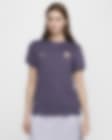 Low Resolution England (Women's Team) 2024/25 Stadium Away Women's Nike Dri-FIT Football Replica Shirt