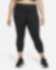 Low Resolution Leggings cropped de tiro medio para mujer (talla grande) Nike One Luxe