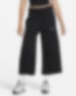Low Resolution Γυναικείο ψηλόμεσο παντελόνι φόρμας με πιο κοντό μήκος Nike Sportswear Phoenix Fleece