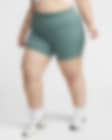 Low Resolution Shorts de ciclismo de tiro alto de 13 cm para mujer (talla grande) Nike One Rib