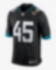 Jacksonville Jaguars No45 K'Lavon Chaisson Men's White Nike Multi-Color 2020 Crucial Catch Limited Jersey