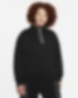 Low Resolution Nike Sportswear Icon Clash Women's 1/2-Zip Houndstooth Top (Plus Size)