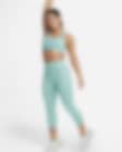 Low Resolution Leggings cropped de tiro alto y sujeción firme con bolsillos para mujer Nike Go