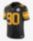 Low Resolution T.J. Watt Pittsburgh Steelers Men's Nike Dri-FIT NFL Limited Football Jersey