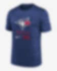 Low Resolution Toronto Blue Jays Large Logo Velocity Men's Nike MLB T-Shirt
