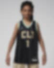 Low Resolution LaMelo Ball Charlotte Hornets 2022/23 City Edition Jordan Dri-FIT NBA Swingman-spillertrøje til større børn (drenge)