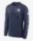 Nike Team Slider (MLB New York Yankees) Men's Long-Sleeve T-Shirt