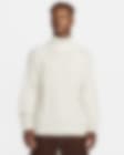Low Resolution Nike Life Men's Cable Knit Turtleneck Sweater