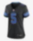 Low Resolution David Montgomery Detroit Lions Women's Nike NFL Game Football Jersey