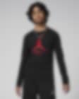 Low Resolution Langærmet Chicago Bulls Essential Jordan NBA-T-shirt til større børn (drenge)