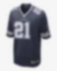Low Resolution NFL Dallas Cowboys (Ezekiel Elliott) American-football-wedstrijdjersey voor heren