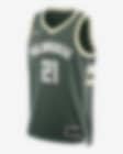 Low Resolution Jersey Nike Dri-FIT de la NBA Swingman para hombre Milwaukee Bucks Icon Edition 2022/23