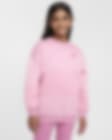 Low Resolution Nike Sportswear Club Fleece Genç Çocuk (Kız) Bol Kesimli Sweatshirt