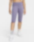 Low Resolution Capri-tights med hög midja Nike One för kvinnor