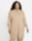 Low Resolution Nike Sportswear Phoenix Fleece Women's Oversized Long Full-Zip Hoodie (Plus Size)