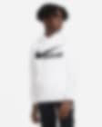 Low Resolution Sudadera con gorro sin cierre para niño talla grande Nike Club Fleece