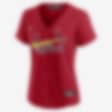Women's St. Louis Cardinals Nike Light Blue Alternate Replica Team Jersey