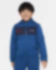 Low Resolution Bluza z kapturem i zamkiem na całej długości dla dużych dzieci (chłopców) Nike Air