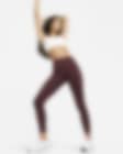 Low Resolution Nike Go 7/8-Leggings mit Taschen, starkem Halt und hohem Bund für Damen