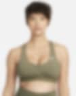 Low Resolution Bra deportivo con almohadillas de media sujeción para mujer Nike Dri-FIT Swoosh (M) (maternidad)