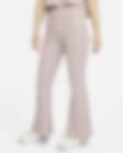 NIKE Sportswear High-Waisted Ribbed Jersey Pants DV7868 706 - Shiekh