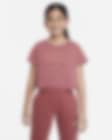 Low Resolution T-Shirt σε κοντό μήκος Nike Air για μεγάλα κορίτσια