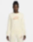 Low Resolution Sudadera de cuello redondo de French Terry con gráfico para mujer Nike Sportswear Club Fleece