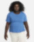 Nike Yoga Dri-FIT Women's Plus Size T-shirt Black DN5595-010