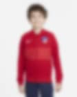 Low Resolution Atlético Madrid Fußball Track-Jacket mit durchgehendem Reißverschluss für ältere Kinder