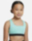 Low Resolution Nike Swoosh sports-BH til store barn (jente)