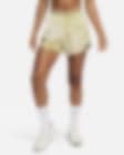 Low Resolution Nike Dri-FIT Repel 7,5 cm-es, középmagas derekú, bélelt női terepfutó-rövidnadrág zsebekkel