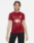 Low Resolution Przedmeczowa koszulka piłkarska dla dużych dzieci Nike Dri-FIT Liverpool F.C. Academy Pro