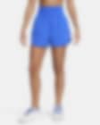 Low Resolution Nike One Dri-FIT damesshorts met ultrahoge taille en binnenbroekje (8 cm)